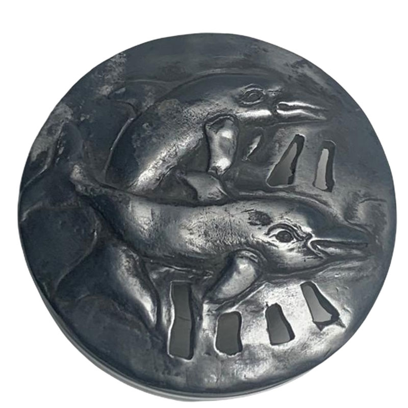 Dolphins Lid Potpourri Container